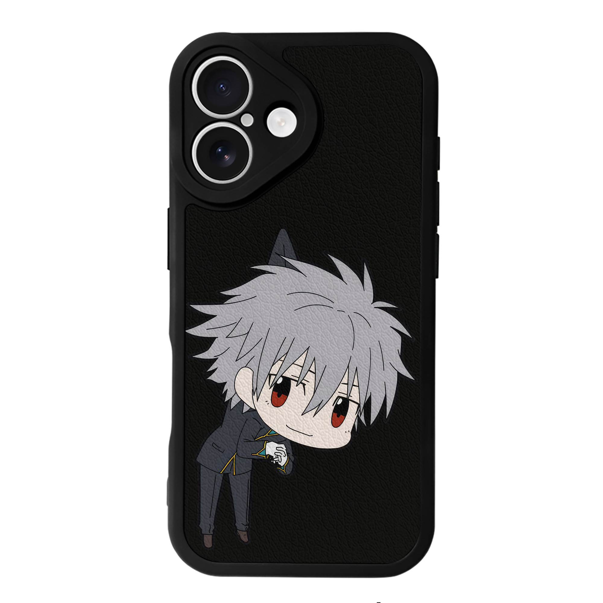 （画像用） EVA 新世紀エヴァンゲリオン 【iPhone 16シリーズ対応】シリコンスマホケース（レザー調） 材質：シリコン